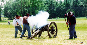 Re-enactors at Sacramento