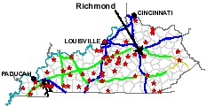 Kentucky Map